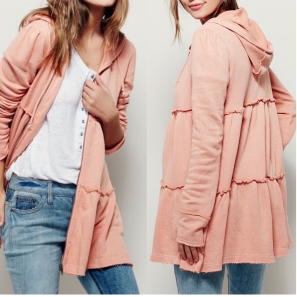 Free People Hoodie Sweatshirt